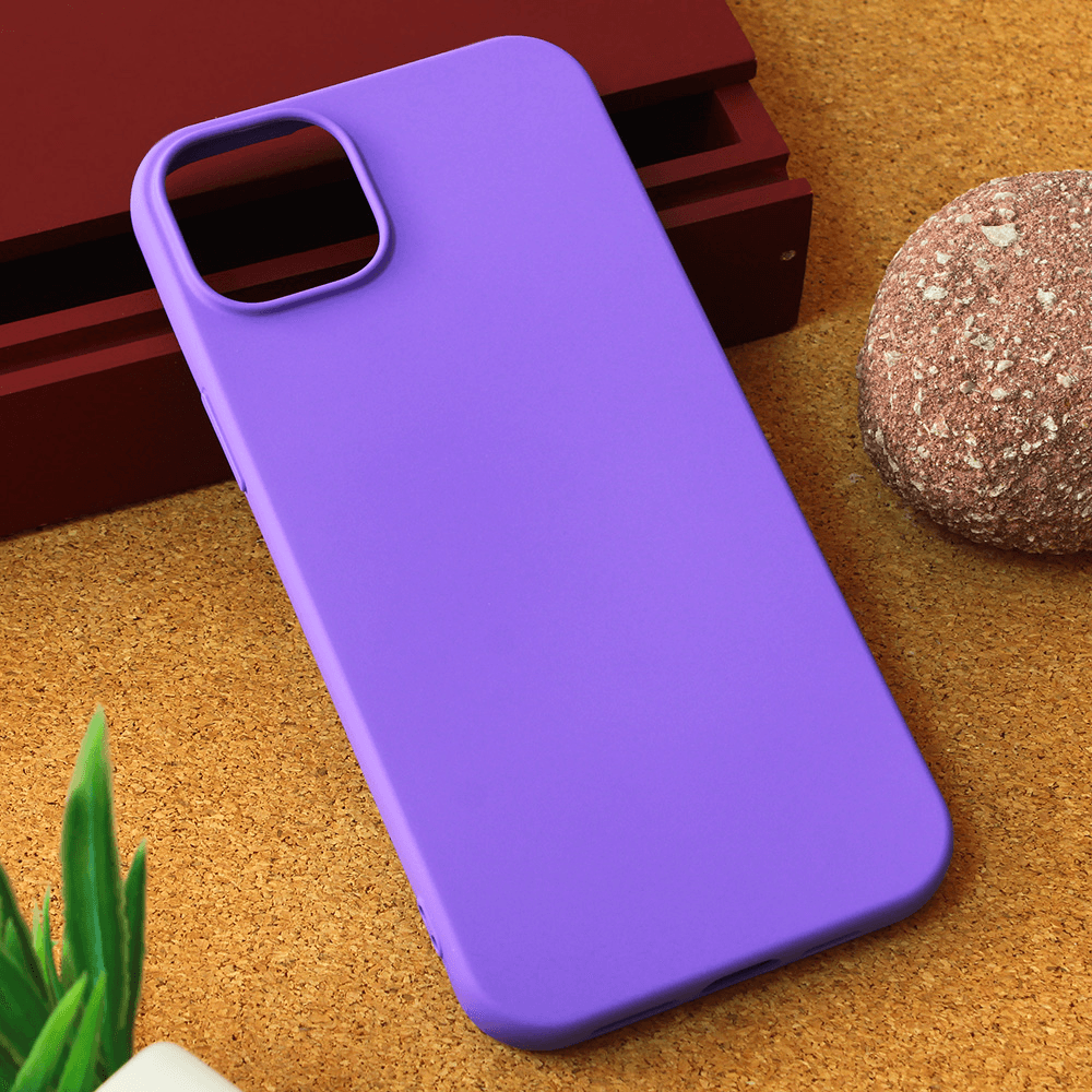 Maska za mobilni telefon iPhone 15 Plus TERACELL GIULIETTA MAT, Ljubičasta