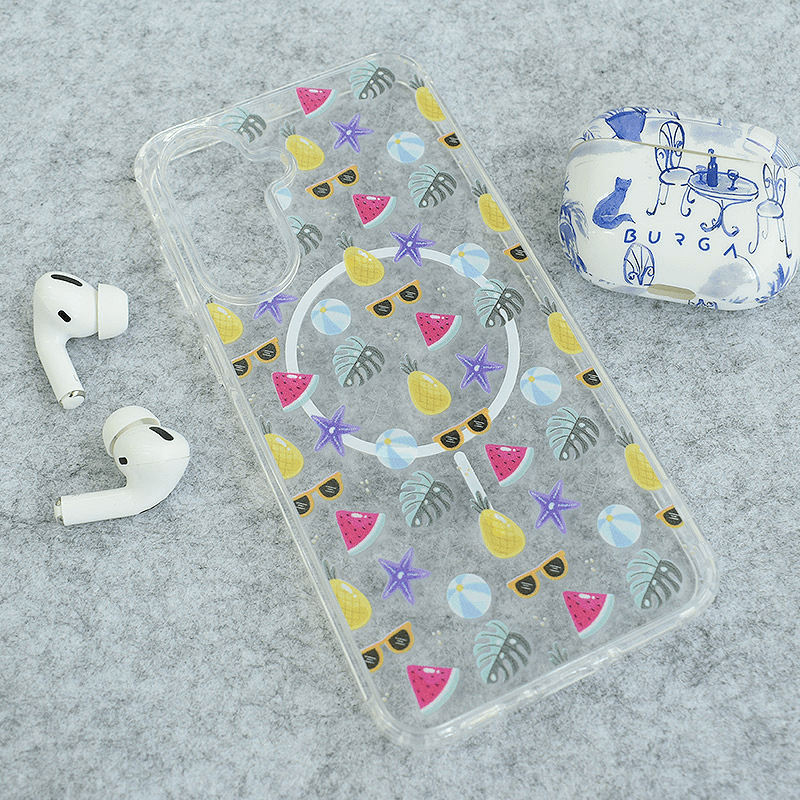 Maskica za Samsung S24/S921B/S25/S931B Mag Case Nanobit Print Sunny Paradise