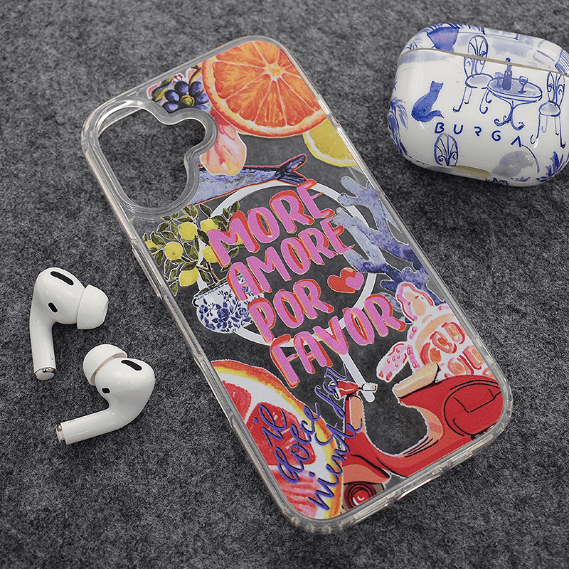 Maskica za iPhone 17 Mag Case Nanobit Print Summer Amore