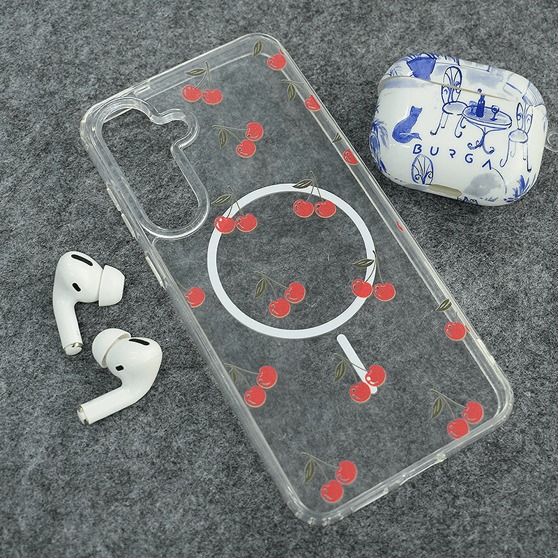 Maskica za Samsung S25 FE/S731B Mag Case Nanobit Print Sweet Cherry