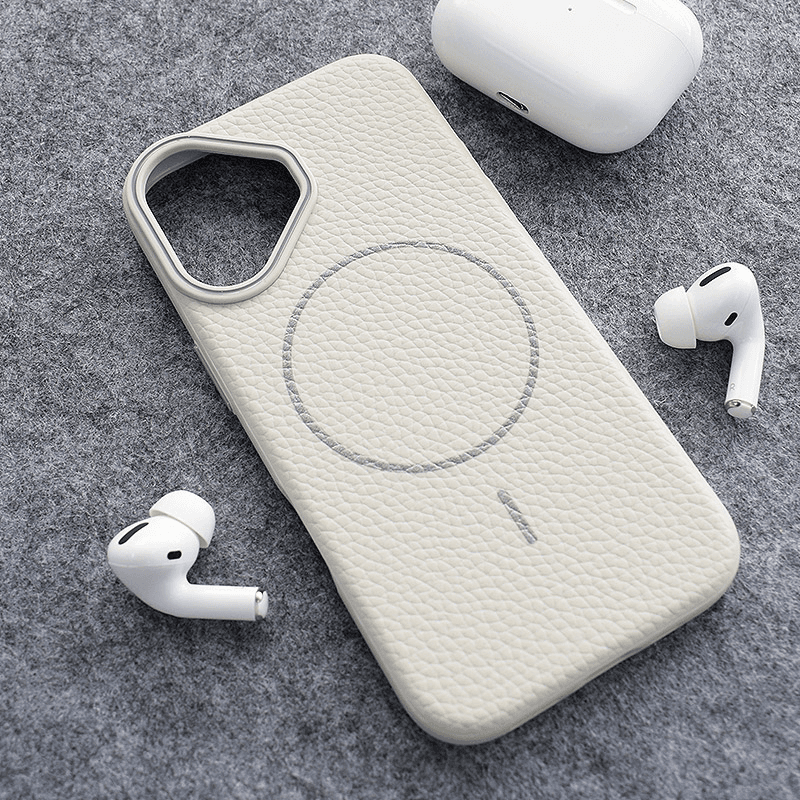 Maskica za iPhone 16 Mag Case Summer Beats, Krem