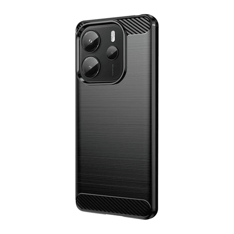 Maskica za Xiaomi Redmi Note 14 4G EU Silicone Defender, Crna