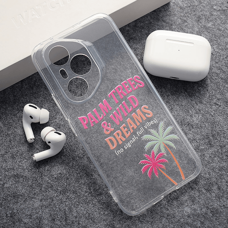 Maskica za Honor 400 Pro Nanobit Print Palm Trees