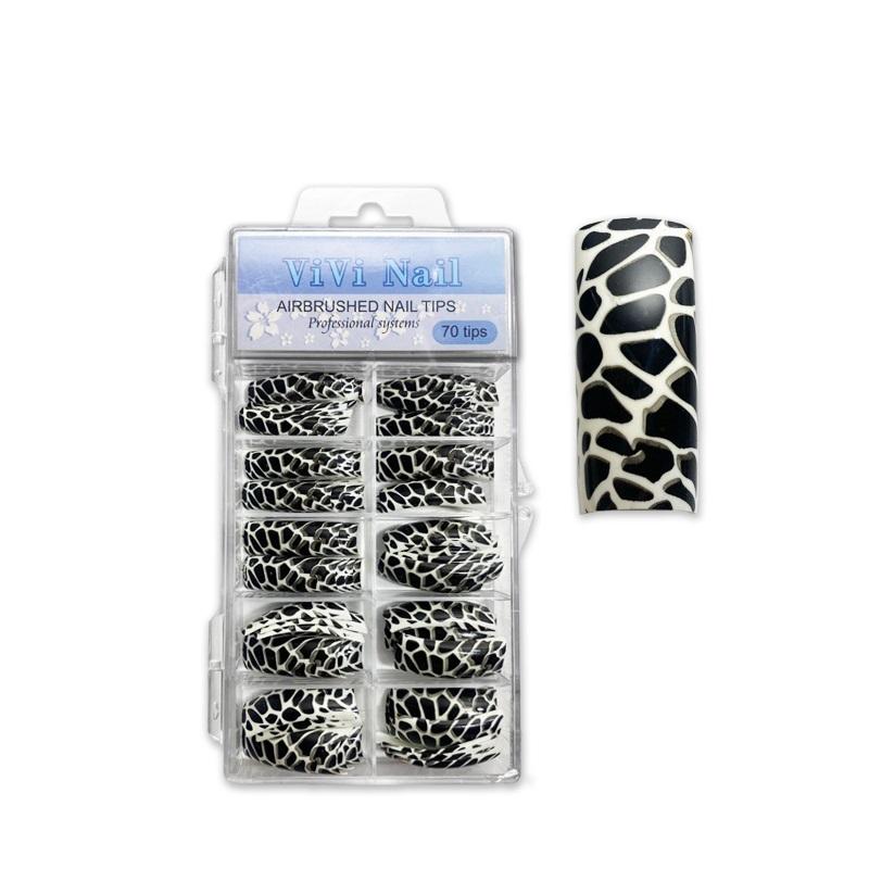 Vivi Nail Tipse,  print kravica, 70komada