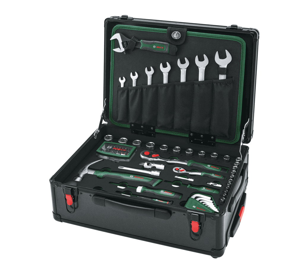 Bosch Set alata u koferu sa točkićima 1600A02ZB4, 119 delova