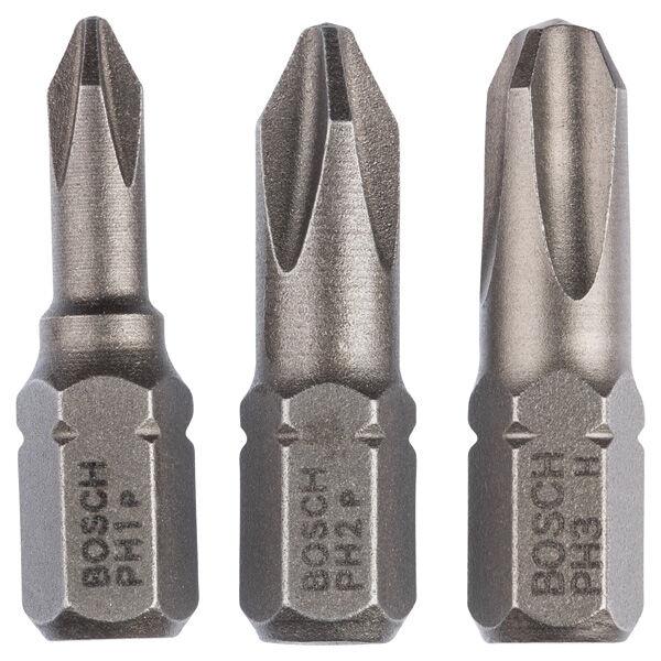 Bosch Set bitova Extra-Hard 2607001752, 3 dela