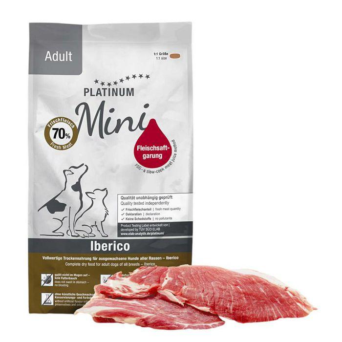 PLATINUM Sočna suva hrana za odrasle pse malih rasa sa iberico mangulicom Mini Iberico&Greens 900g