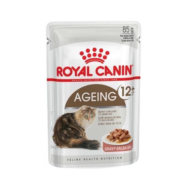 ROYAL CANIN Vlažna hrana za mačke starije od 12 godina u Ageing 12+ in Gravy 12x85g