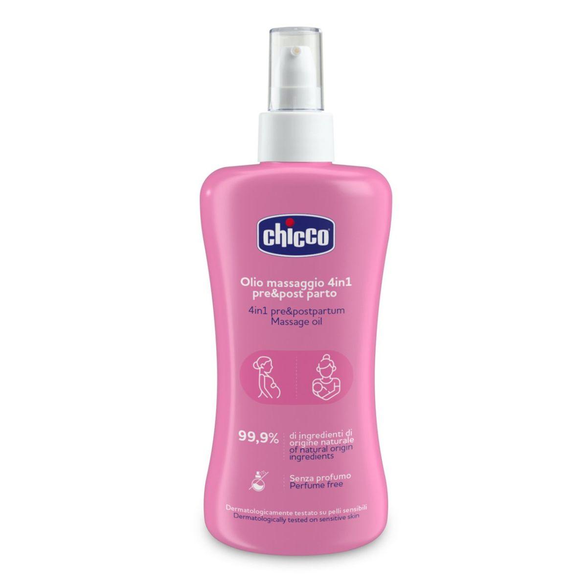 CHICCO Višenamensko ulje protiv strija 4u1, 200ml