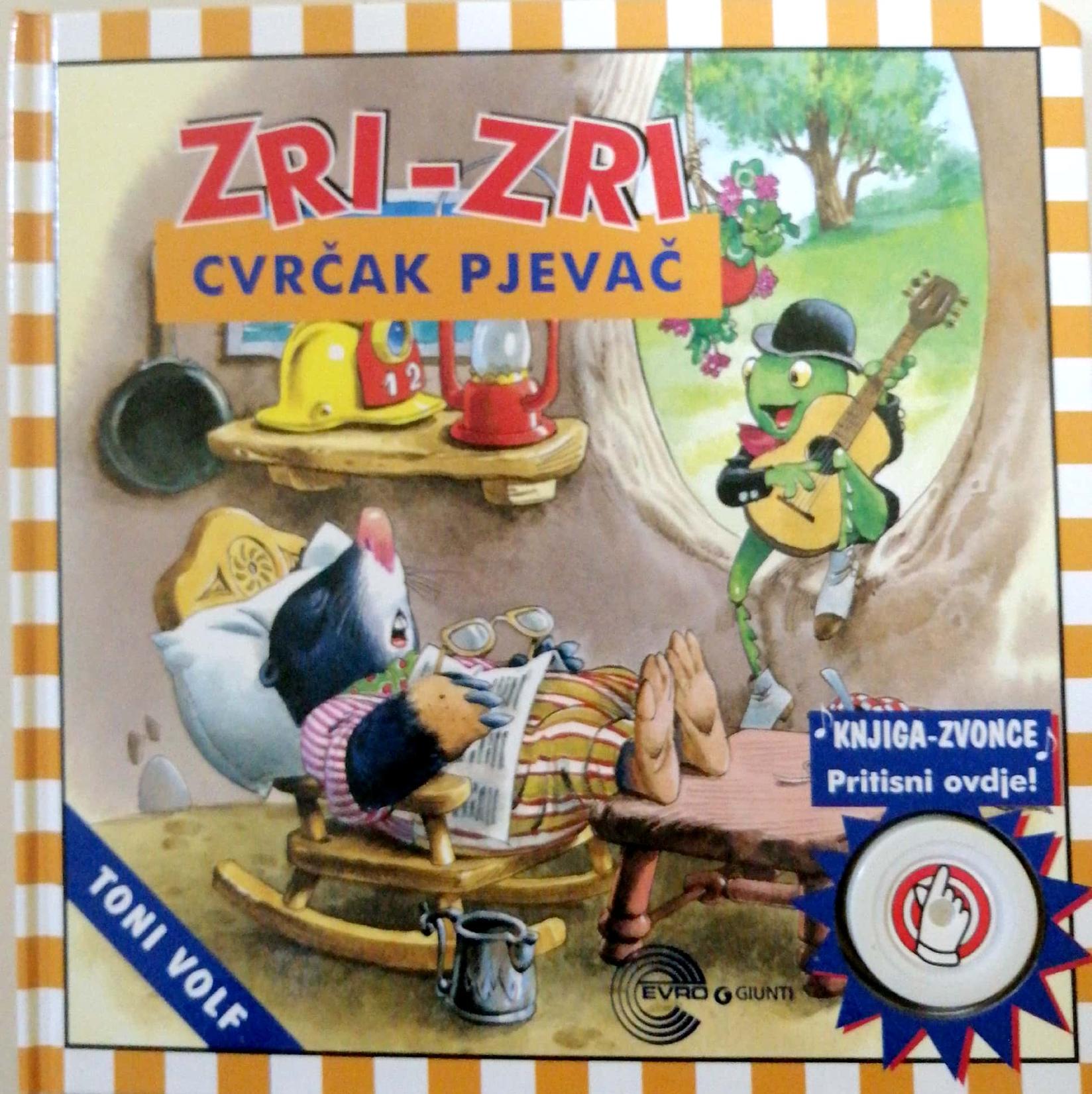 Zri - zri Cvrčak pevač: Zvučne knjige