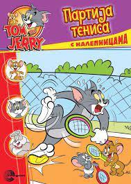 Partija tenisa s nalepnicama Tom and Jerry