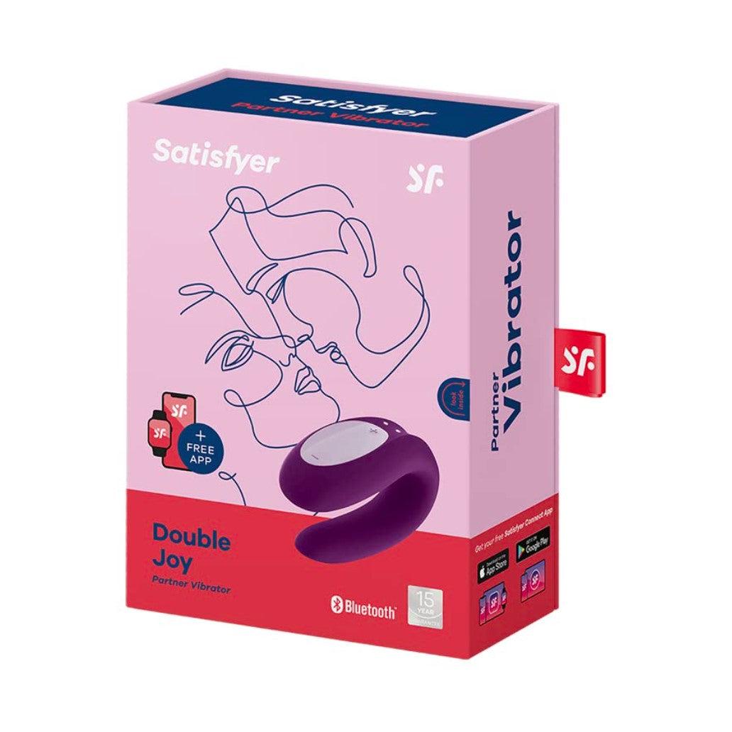 SATISFYER Double Joy vibrator za parove + APP