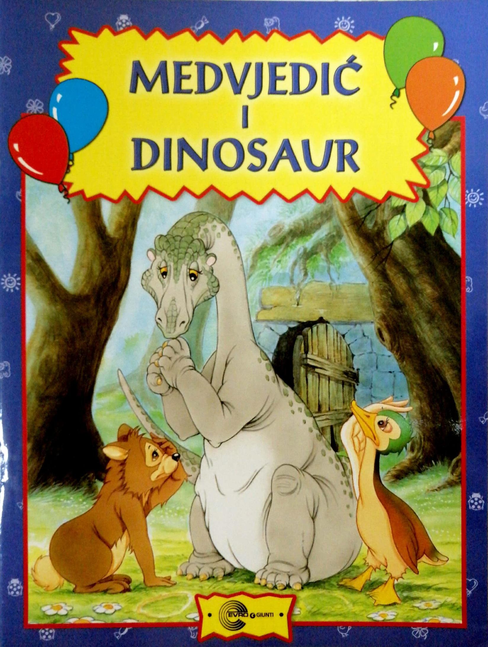 Medvedić i dinosaur