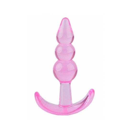 ARGUS TOYS T-plug beaded, Roze