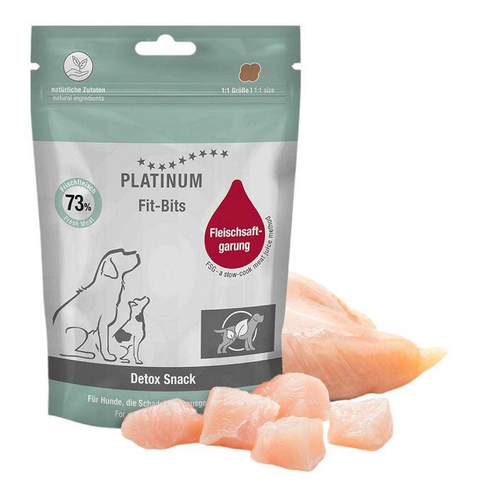 PLATINUM Poslastice za pse Fit-Bits Detox, 150g
