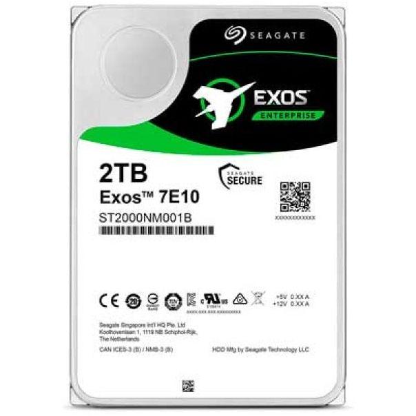 Seagate Hard disk Exos 7E10 ST2000NM001B, 2TB, SAS, 7200rpm, 256MB