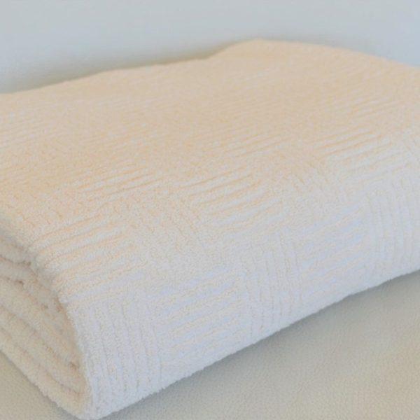 BLUE BELL Frotir prekrivač Elena 150x200cm, Bež