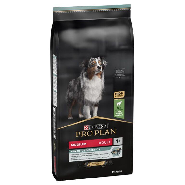 PURINA PRO PLAN Suva hrana za odrasle pse srednje veličine sa osetljivim varenjem sa ukusom jagnjetine 14kg