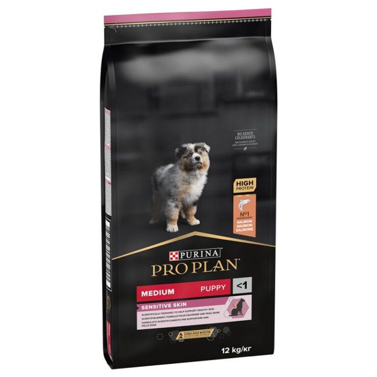 PURINA PRO PLAN Suva hrana za štence srednje veličine sa osetljivim varenjem sa lososom 12kg