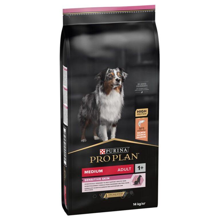 PURINA PRO PLAN Suva hrana za odrasle pse srednje veličine sa osetljivom kožom sa ukusom lososa 14kg