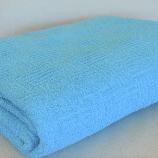 BLUE BELL Frotir prekrivač Elena 200x200cm, Tirkizni