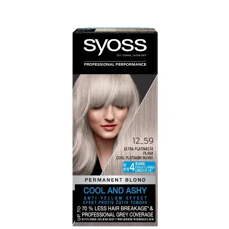 Syoss Farba za kosu 12-59, Hladno platinasto plava