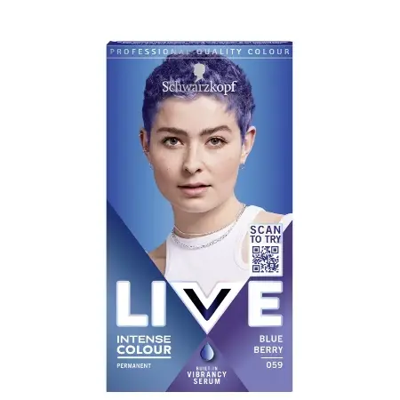 Schwarzkopf Farba za kosu 059 Live Color, Blueberry