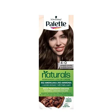 Schwarzkopf Farba za kosu 700 Palette Pnc, Srednje smeđa