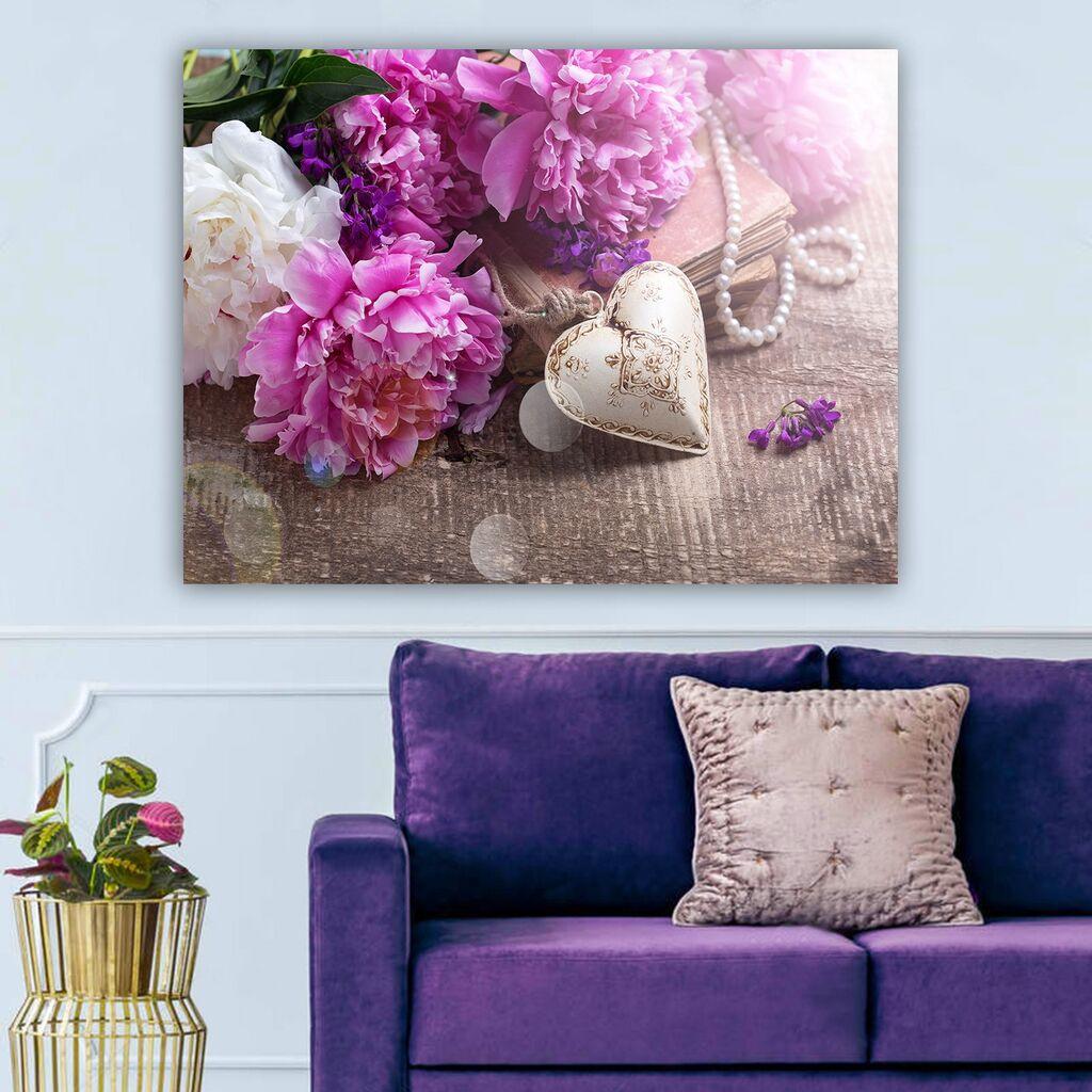 Wallity Dekorativna slika na platnu, 70x100cm, Šarena