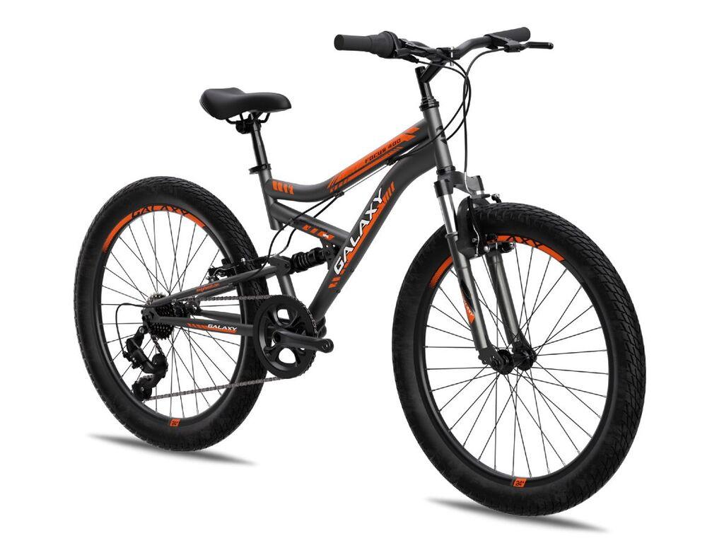 Galaxy Dečiji bicikl Focus 400 24"/18, Narandžasto-sivi
