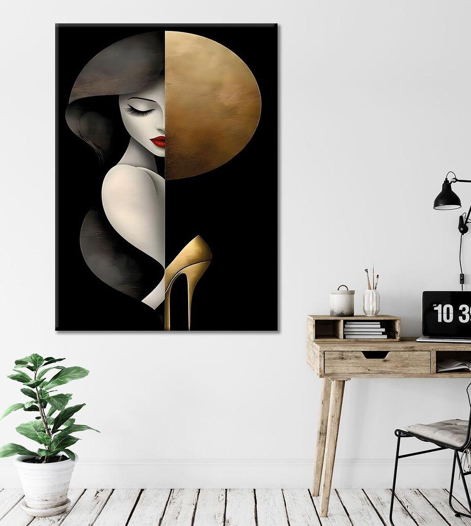 Wallity Dekorativna slika na platnu, 50x70cm, Šarena