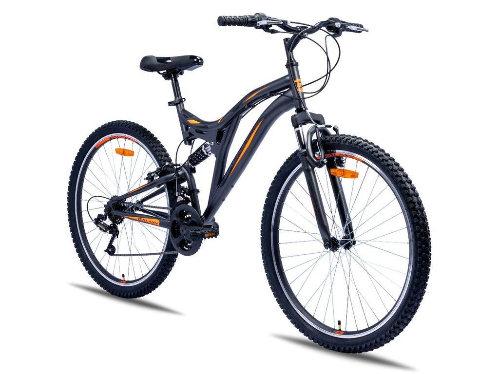 Galaxy Muški bicikl Factor 600 26"/18, Sivo-narandžasti