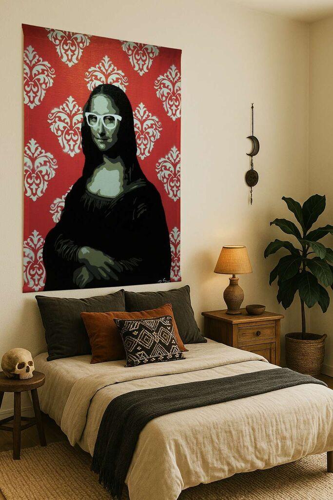 Wallity Dekorativna slika, 100x140cm, Šarena