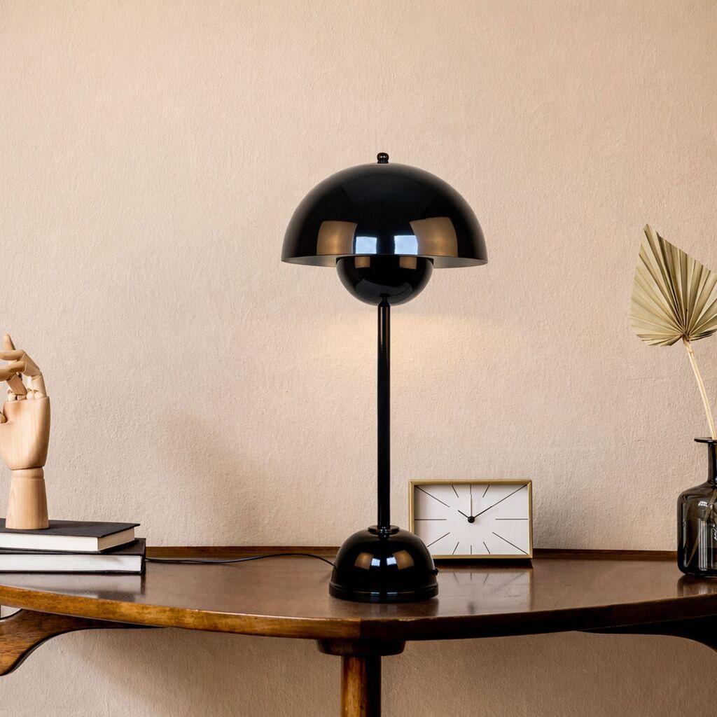 Opviq Stona lampa, Crna