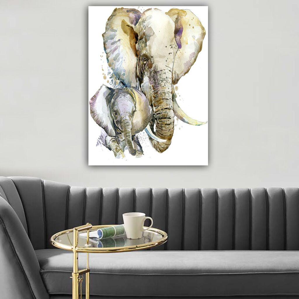 Wallity Dekorativna slika na platnu, 70x100cm, Šarena