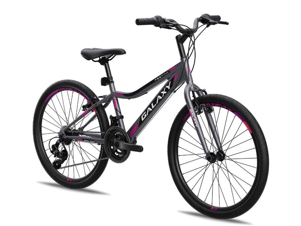 Galaxy Dečiji bicikl Festina 24"/18, Crni