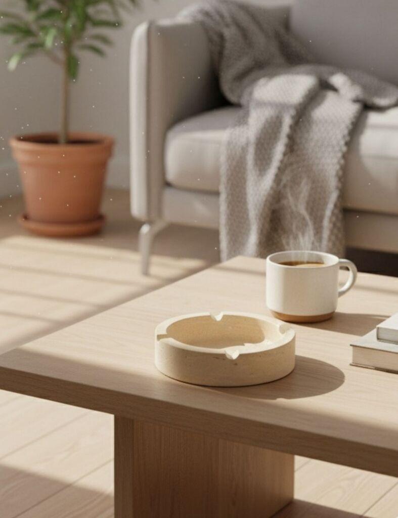 Aberto Design Pepeljara, Bež