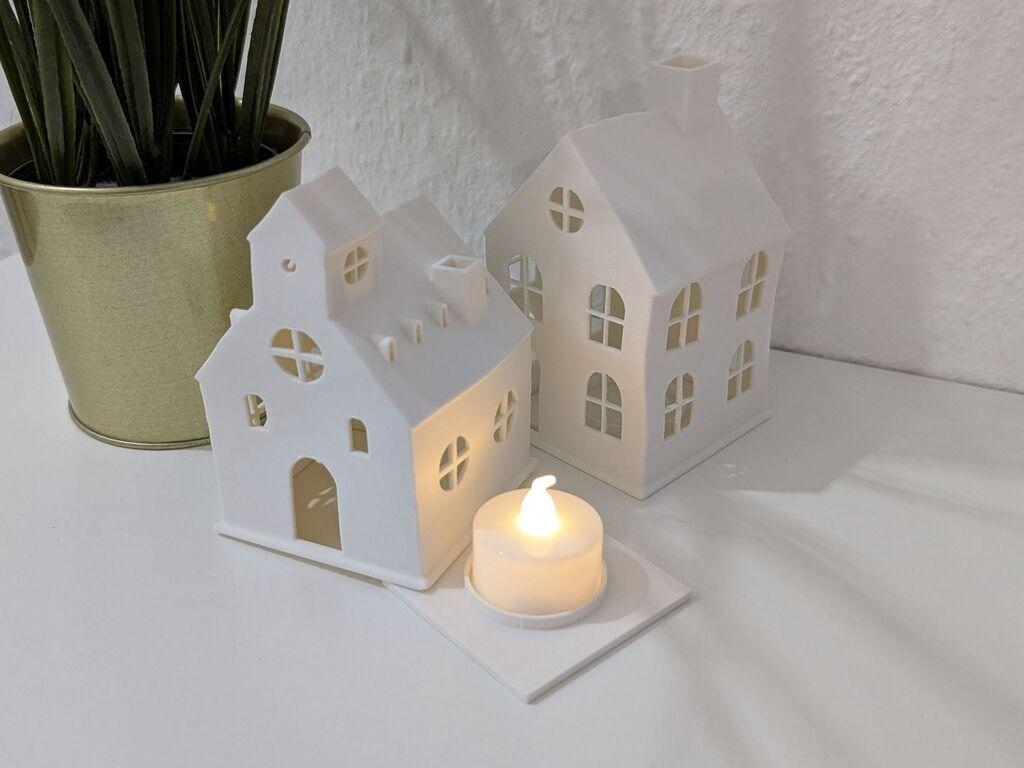 Aberto Design Set Dekorativnih figura, 3 komada, Bela