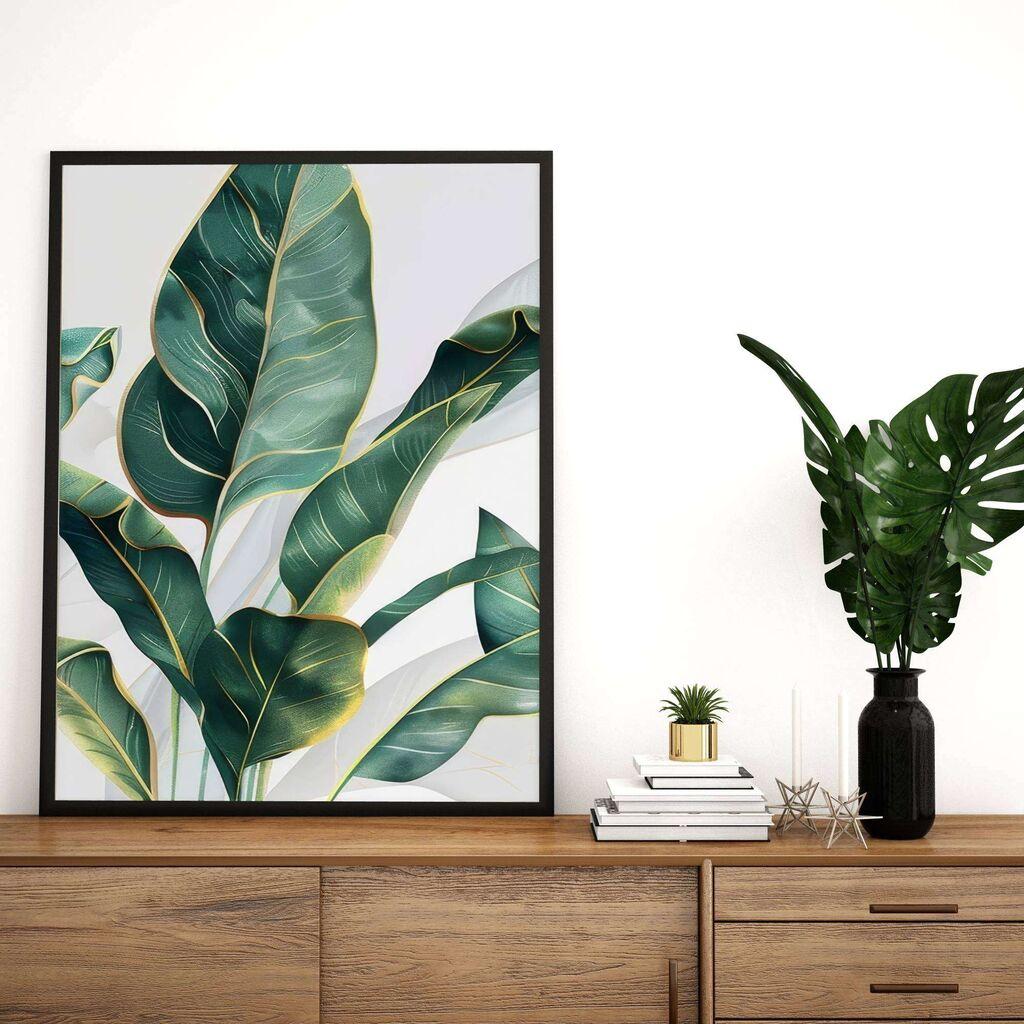 Wallity Dekorativna uramljena slika, 50x70cm, Šarena