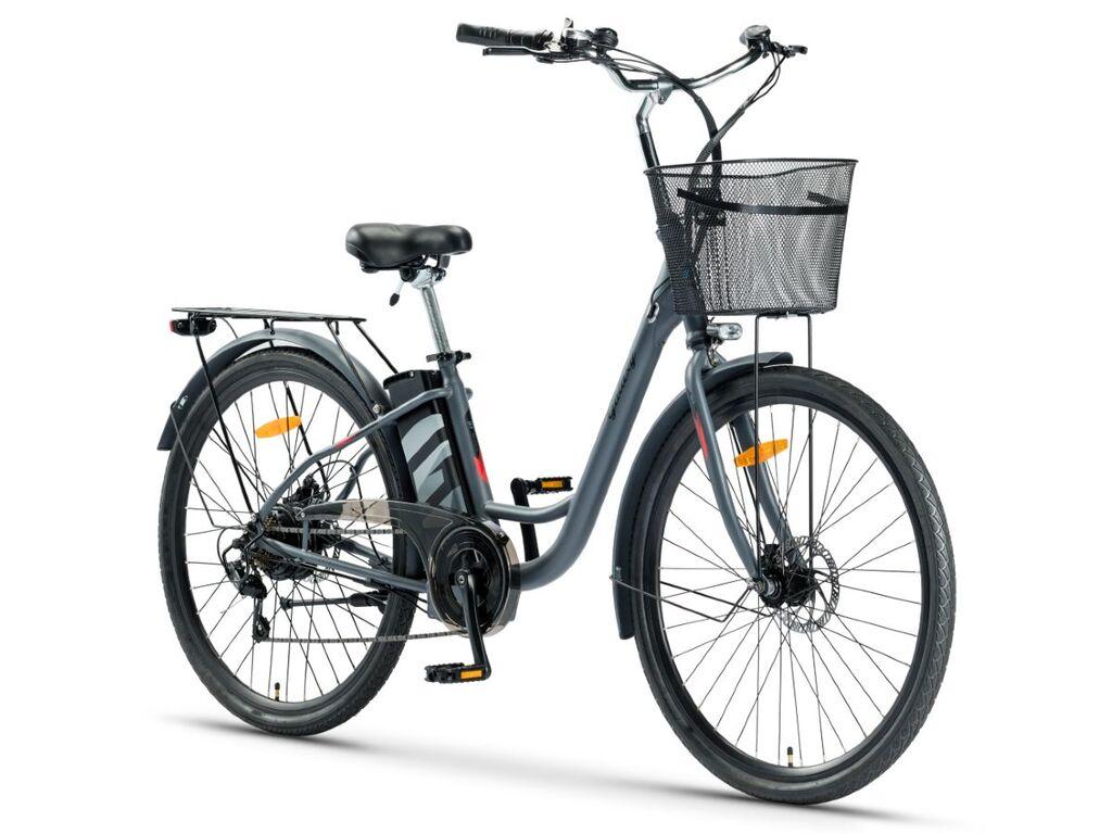 Galaxy Električni bicikl Barcelona 28", 250W 36V/10.4Ah, Sivi