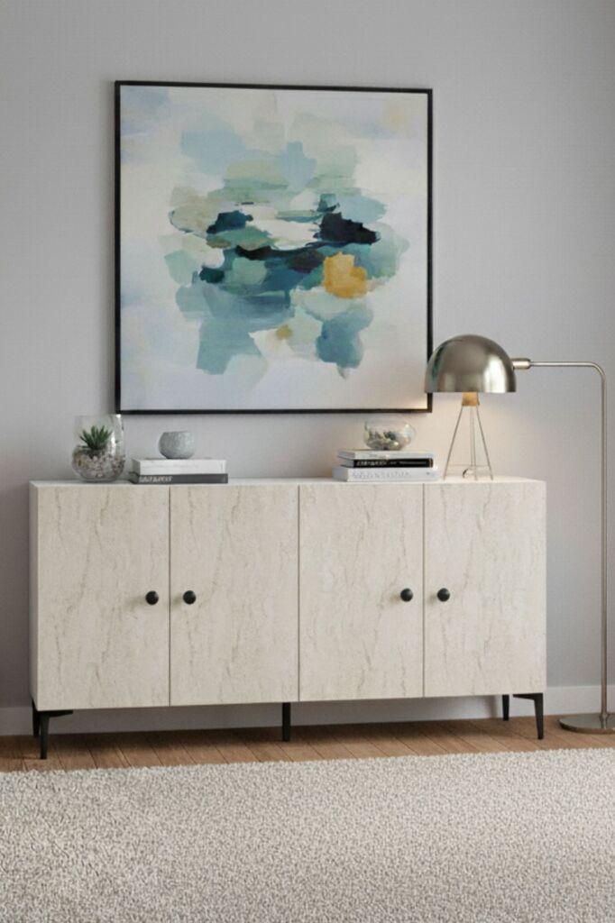 Hanah Home Komoda, 150x75x32cm, Bež