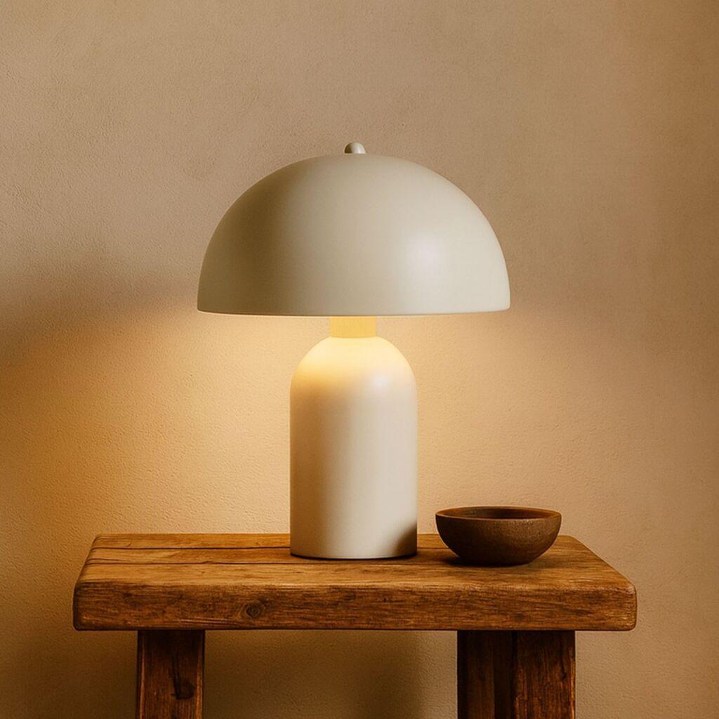 Opviq Stona lampa, Krem