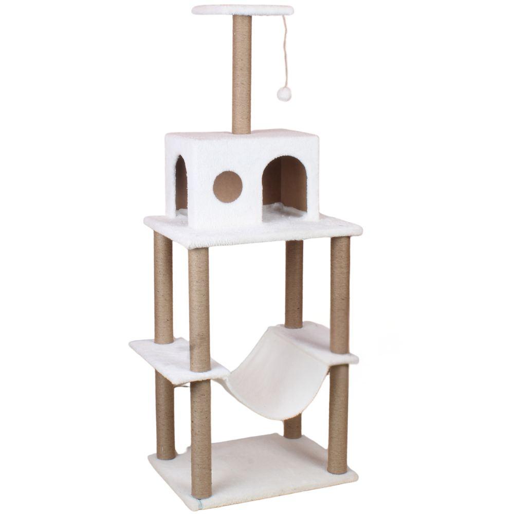 Paws & Whiskers Kućica za mačke, Bela