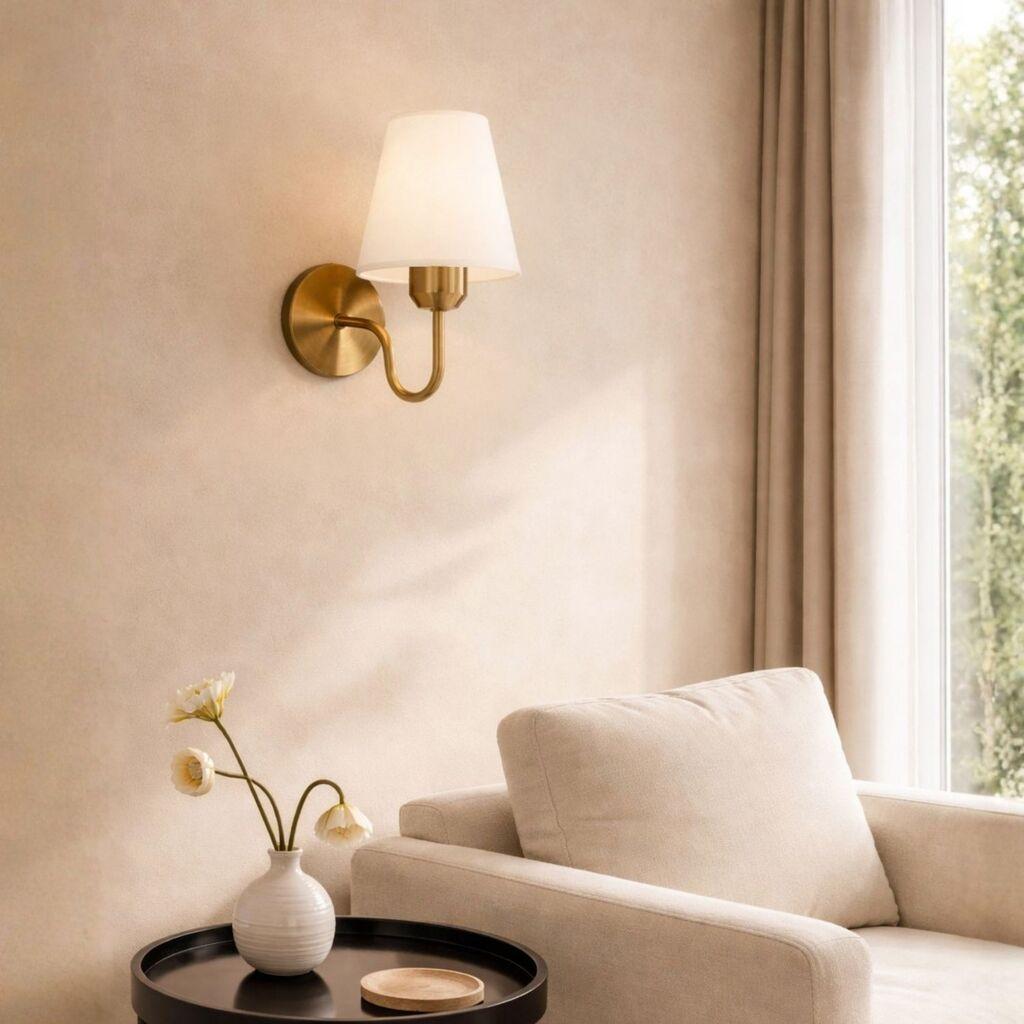 Opviq Zidna lampa, Zlatne boje