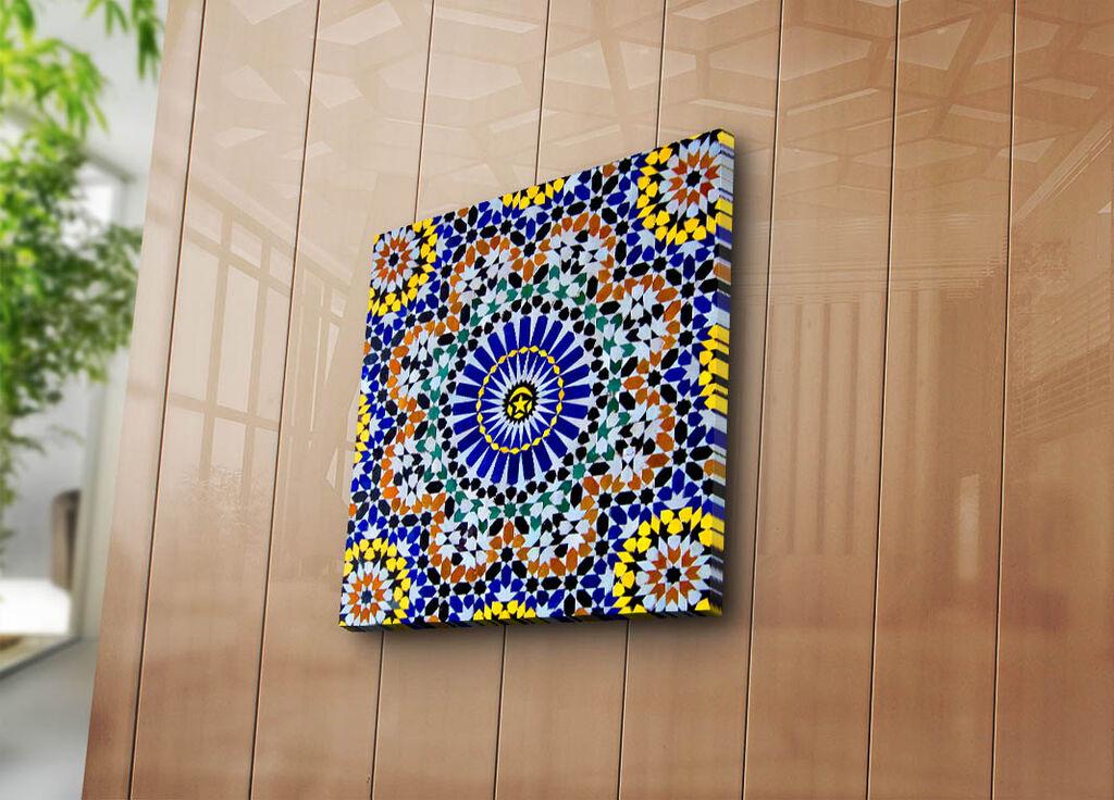 Wallity Dekorativna slika na platnu, 45x45cm, Šarena