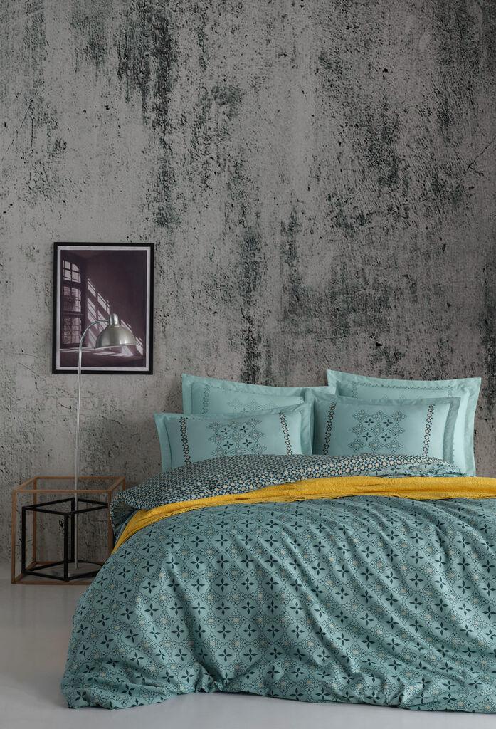 L'essentiel Maison Komplet posteljine, 200x220cm, Plavi