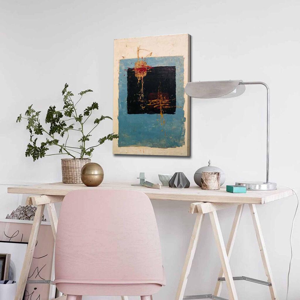 Wallity Dekorativna slika na platnu, 45x70cm, Šarena