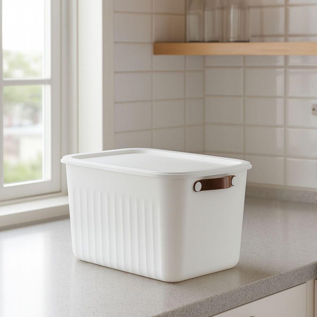 Aberto Design Kutija za odlaganje, 15l, Bela