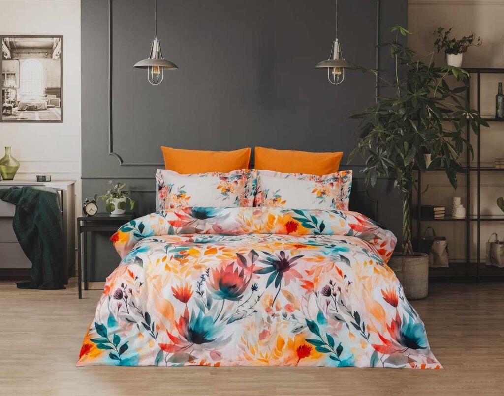 L'essentiel Maison Satenski Komplet posteljine, 200x220cm, Bela