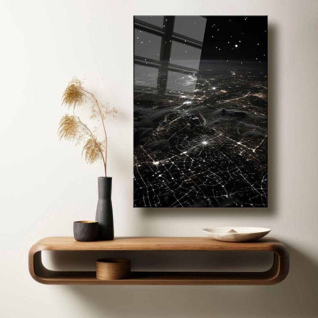 Wallity Dekorativna slika na kaljenom staklu, 50x70cm, Šarena